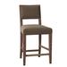 Fairfield Chair Dilworth 26" Counter Stool Wood/Upholstered in Brown | 37 H x 19.5 W x 22 D in | Wayfair 5049-C7_9508 63_Tobacco