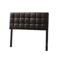 Wade Logan® Bervin Headboard ONLY (bedframe is not included) Faux Leather/Upholstered | 53.27 H x 56.1 W x 3.74 D in | Wayfair