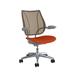 Humanscale Liberty® Ergonomic Mesh Task Chair Upholstered/Mesh in Red/Orange/Gray | 43.3 H x 26.5 W x 25 D in | Wayfair L113PM81CF86XFSHNSC