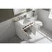 Breakwater Bay Maliana 30" Single Bathroom Vanity Set Wood/Marble in White | 34 H x 30 W x 22 D in | Wayfair 601A8F3813BE4A23843B7013EDC26536