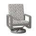 Woodard Vale Swivel Outdoor Rocking Chair w/ Cushions | 37.5 H x 27.5 W x 31 D in | Wayfair 7D0472-72-43C