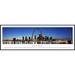 East Urban Home 'St. Louis, Missouri' by James Blakeway - Picture Frame Panoramic Photograph Print on in Black/Blue | Wayfair
