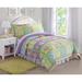 Harriet Bee Berj Yellow/Green/Purple/Pink/Blue Microfiber Modern & Contemporary Comforter Set | Twin Comforter + 2 Shams | Wayfair