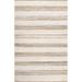 White 60 x 0.25 in Area Rug - Lauren Liess x Rugs USA Natural Ren Striped Jute Area Rug Jute & Sisal | 60 W x 0.25 D in | Wayfair TADR07A-508