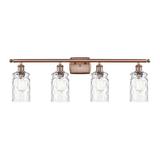 Beachcrest Home™ Binkley 4-Light Dimmable Vanity Light in Brown | 10.75 H x 31 W x 7.5 D in | Wayfair CE0717533EE04605A57ECD91C407D8E6