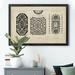 Ophelia & Co. Garden Parterre II - Picture Frame Graphic Art Print on Canvas Canvas, Solid Wood in Gray/Green | 18.5 H x 24.5 W x 1.5 D in | Wayfair