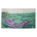 Green 26 x 0.25 in Area Rug - World Menagerie Boat Among the Lily Pads Area Rug Metal | 26 W x 0.25 D in | Wayfair 307C192066BB4D3E97EC80FE05E2A36A