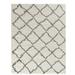 Gray/White 39 x 1.9 in Area Rug - Millwood Pines Millsaps Geometric Ivory/Gray Area Rug Polypropylene | 39 W x 1.9 D in | Wayfair