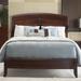 Lark Manor™ Aleidy Standard Bed Wood in Brown/Red | 58 H x 63 W x 87 D in | Wayfair D1434BAF0CB44980A59C58975BA0E18B