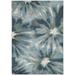 Blue/Gray 39 x 0.5 in Area Rug - Wade Logan® Carrole Teal/Dark Blue/Green Area Rug, Polypropylene | 39 W x 0.5 D in | Wayfair