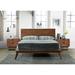 AllModern Florian Platform Bed Wood in Black | 42.25 H x 65 W x 85.75 D in | Wayfair 49715A222E4C4613BDE96D5BADD68DE8