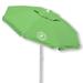 Caribbean Joe 7' Beach Umbrella Metal in Green | 75 H in | Wayfair CJ-TUVC84GRN