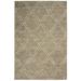 Black 69 x 45 x 0.5 in Area Rug - Ebern Designs Annarosa Geometric Tufted Taupe Area Rug Jute & Sisal | 69 H x 45 W x 0.5 D in | Wayfair