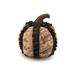 The Holiday Aisle® Burlap Printed Ruffled Pumpkin | 6.5 H x 7 W x 7 D in | Wayfair 2F303F249AFB41F6A65A633DB4AEA9B4