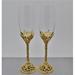 Ciel Collectables Eddington 70 oz. Crystal Flute Glass/Crystal in Yellow | 10 H x 2.75 W in | Wayfair 3191624B