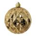 The Holiday Aisle® 6" (150mm) Ornament, Commercial Grade Shatterproof , Ball Shape Ornament Decorations in Yellow | 12 H x 6 W x 6 D in | Wayfair