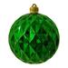 The Holiday Aisle® 6" (150mm) Ornament, Commercial Grade Shatterproof , Ball Shape Ornament Decorations in Green | 12 H x 6 W x 6 D in | Wayfair