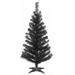 The Holiday Aisle® Unlit Holiday Tinsel Tree w/ Metal Stand, Black in Green/White | 3 | Wayfair 1D935D081AA4403BACEF6A628C7E2C34