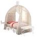 Tybee Metal Canopy Bed by Harriet Bee Metal | 88 H x 41 W x 85 D in | Wayfair DE24BA413194493C97E52563171AC74D