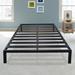 Zipcode Design™ Wachapreague 14" Heavy Duty Steel Bed Frame Metal in Black | 14 H x 39 W x 80 D in | Wayfair LTDR2038 40165069