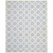 White 60 x 0.63 in Area Rug - Winston Porter Cannen Handmade Tufted Wool Light Blue/Ivory Area Rug Wool | 60 W x 0.63 D in | Wayfair
