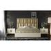 Everly Quinn Solid Wood Upholstered Standard 3 Piece Bedroom Set Upholstered in Brown | Full/Double | Wayfair F8799310E99948269668595B484E40E0
