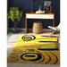 Yellow 60 x 96 x 0.5 in Indoor Area Rug - Orren Ellis Ailer Handmade Tufted Wool Area Rug Wool | 60 H x 96 W x 0.5 D in | Wayfair