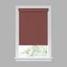 LEVOLOR Custom Cordless Room Darkening Roller Shades, Designer Textures in Maroon Synthetic Fabrics | 24 H x 18.25 W x 3.25 D in | Wayfair