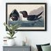 August Grove® Razor Billed Auk - Picture Frame Print on Canvas Canvas, Solid Wood in Blue/Brown | 18.5 H x 24.5 W x 1.5 D in | Wayfair