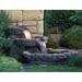 Cast Stone Cascade Fountain Florence & New Italian Art Company | 28 H x 70 W x 43 D in | Wayfair 1514FB