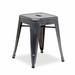 Williston Forge Bryden Metal Utility Stool Metal in Gray | 25 H x 12 W x 12 D in | Wayfair 28D20C12FA114950959925BB8773FFA2