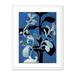 Four Hands Art Studio Shadow Plant by Amy Bautz - Picture Frame Painting Print on Paper in Black/Blue/Green | 24 H x 19 W x 1.5 D in | Wayfair