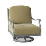 Woodard Casa Swivel Outdoor Rocking Chair in Gray/Black/Brown | 35.75 H x 29.5 W x 34 D in | Wayfair 3Y0477-72-23M