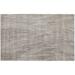 Gray 48 x 0.67 in Indoor Area Rug - Orren Ellis Alicia-Marie Area Rug Viscose/Wool | 48 W x 0.67 D in | Wayfair B53CFB4108634A80961A54983730F849