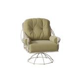 Woodard Derby Outdoor Rocking Chair, Linen in Gray/Brown | 41.25 H x 35.5 W x 34.75 D in | Wayfair 4T0077-70-40Y