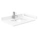 Wyndham Collection 30" Single Bathroom Vanity Top w/ Sink Composite in White | 0.75 H x 30 W x 22 D in | Wayfair WCFVCA130STOPUNSWC