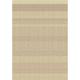 White 24 x 0.47 in Indoor Area Rug - Winston Porter Pascual Striped Cream Area Rug Polypropylene | 24 W x 0.47 D in | Wayfair