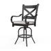 Sunset West Monterey Patio Bar Stool w/ Cushion | 46 H x 24 W x 25 D in | Wayfair SW3001-7C-SAND-STKIT