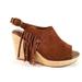 American Eagle Outfitters Shoes | American Eagle Outfitters Womens Platform Wedge | Color: Brown/Tan | Size: 7