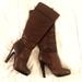 Jessica Simpson Shoes | Jessica Simpson Yindley Knee Hi Boots | Color: Brown | Size: 7