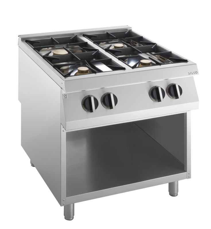 KBS Gas-Kochfläche 4 Brenner 27 kW, offener Unterbau Image