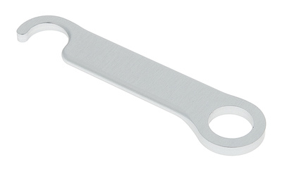 Bulldog Aluminum Guitar Lock Silver