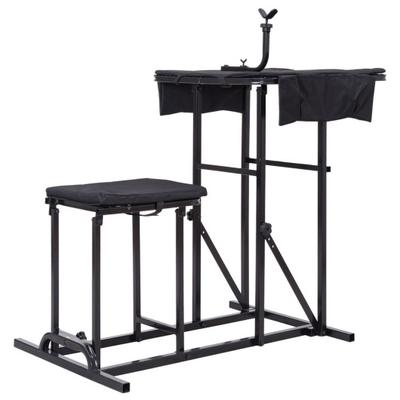 Costway Foldable Shooting Bench with Adjustable Height Table