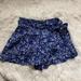 Jessica Simpson Shorts | Jessica Simpson Blue And White Floral Shorts | Color: Blue/White | Size: Xs