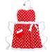 Disney Kitchen | Disney Minnie Mouse Fabric Apron For Adults | Color: Red/White | Size: Os