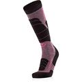 Therm-ic Damen Merino Reflector Ski-Socken skisocken, Pink/Schwarz, FR : M (Taille Fabricant : M(39-40))