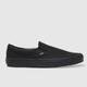 Vans classic slip on trainers in black