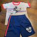 Disney Matching Sets | Disney Boys Short Outfit | Color: Blue/Gray | Size: 3tb