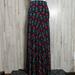 Lularoe Skirts | Lularoe Multicolored Maxi Skirt | Color: Blue/Red | Size: S