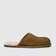 UGG scuff slippers in chestnut